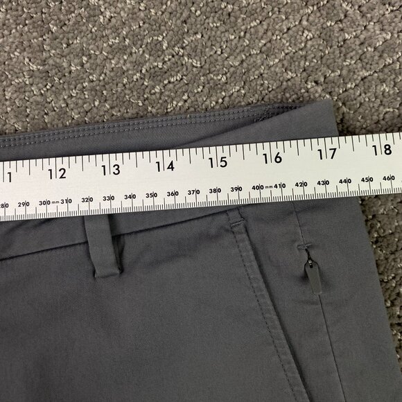 Birddogs 6 Pocket Pants Men's 34 x 34 Fits 34 x 33 Gray Chino Performance Golf - Picture 9 of 13
